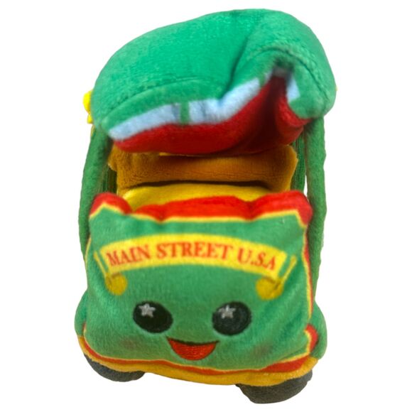 Disney Parks Wishables Transportation Series Main Street Trolly Plush NEW - Picture 3 of 5